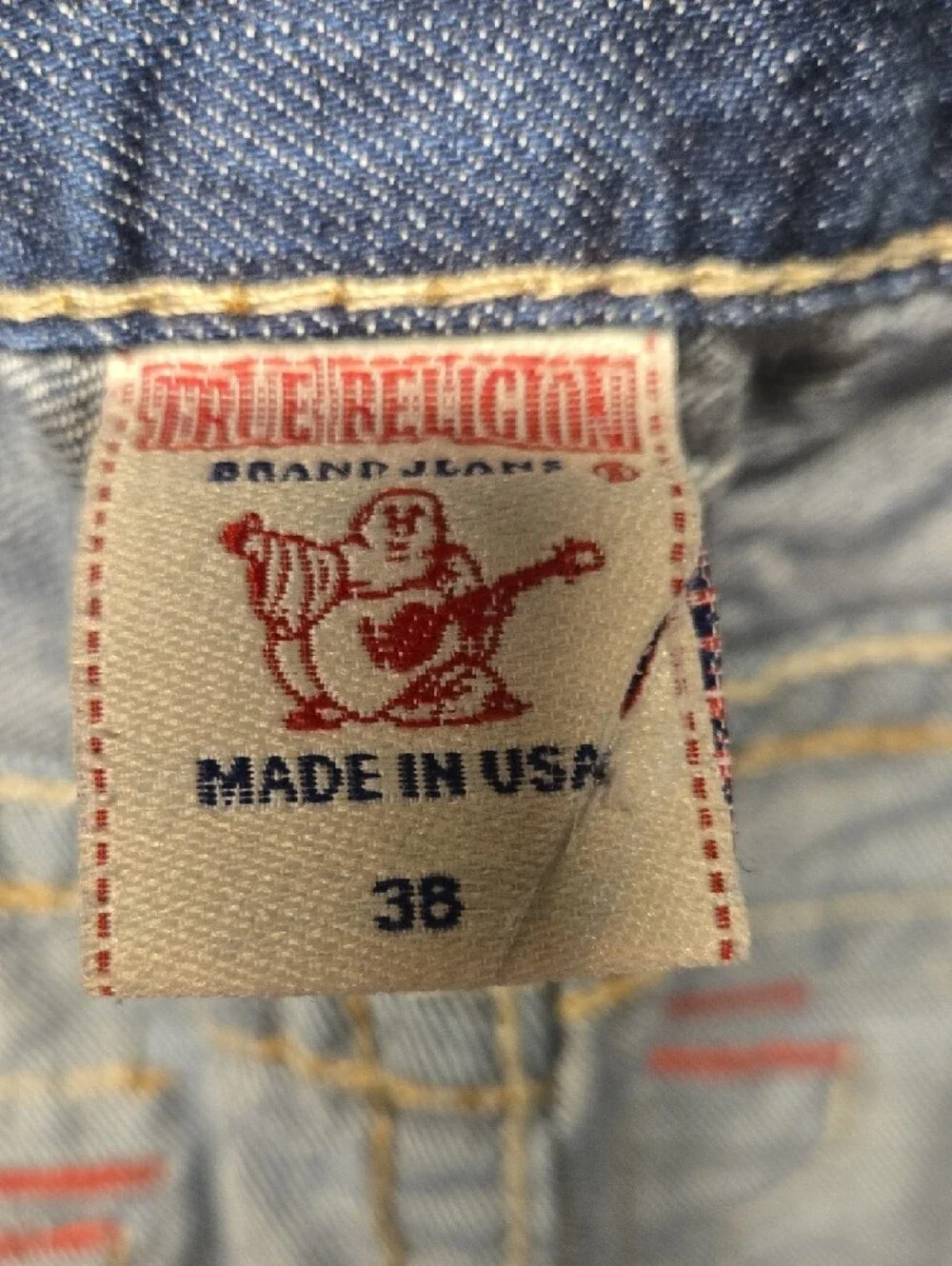 True Religion Dark Blue Women's Straight Leg Jeans - Picture 3 of 5